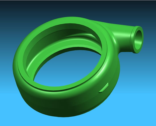 閥體泵體導流殼設計